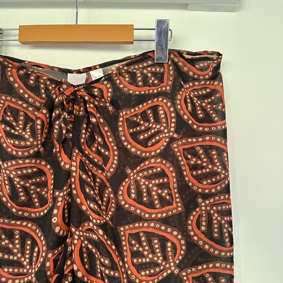 Victoria’s Secret | Sheer Pants Tie Front Beach Cover-Up Swim Beachwear Wide Leg - Picture 3 of 4